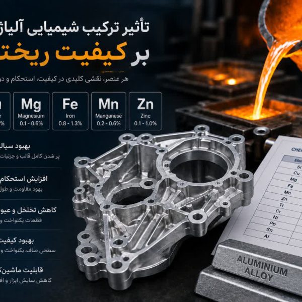 ترکیب شیمیایی شمش آلمینیوم