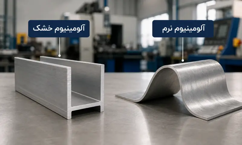 تفاوت آلومینیوم خشک و نرم
